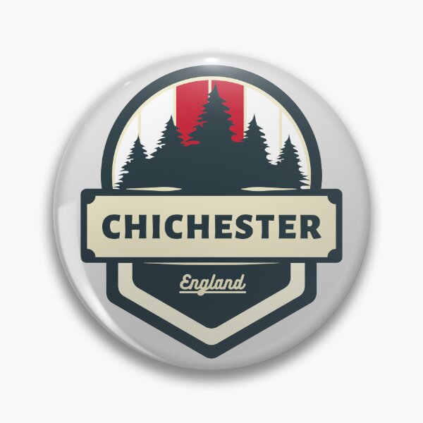 Item preview, Chichester England Retro Vintage Badge designed and sold by World Designs.