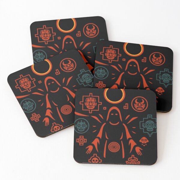 Item preview, Invocation Grid: Masked Pantheon designed and sold by blackmonolith.