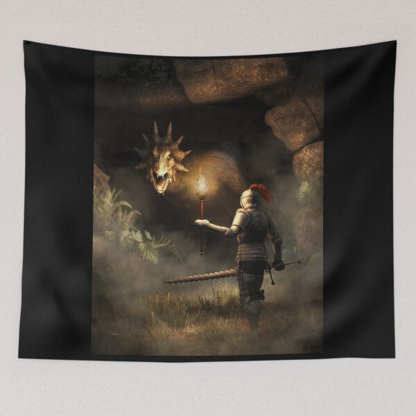 Item preview, Tristan and the Dragon designed and sold by Daniel Eskridge.