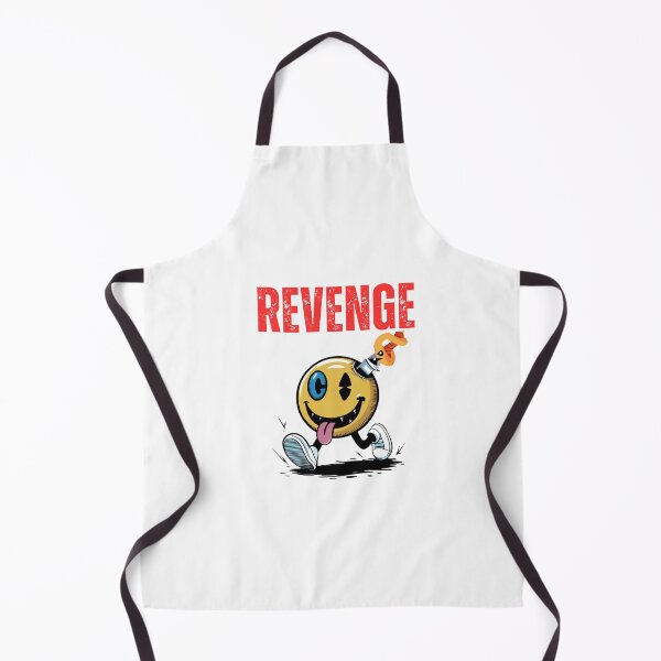 Item preview, Revenge Smiley – Dark Humor Retro Streetwear designed and sold by MOTAS Graphics .