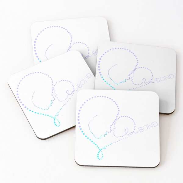 Item preview, Mother child bond with gradient blue/purple designed and sold by EB-DigitalART.