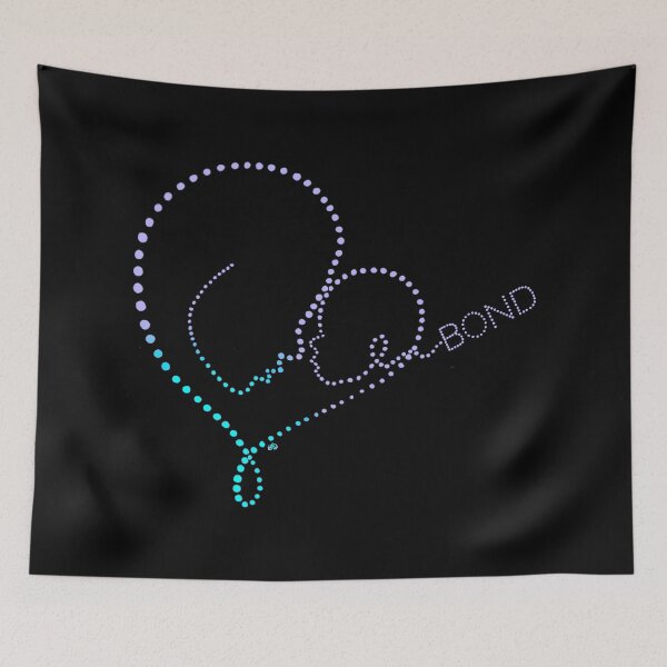 Item preview, Mother child bond with gradient blue/purple designed and sold by EB-DigitalART.