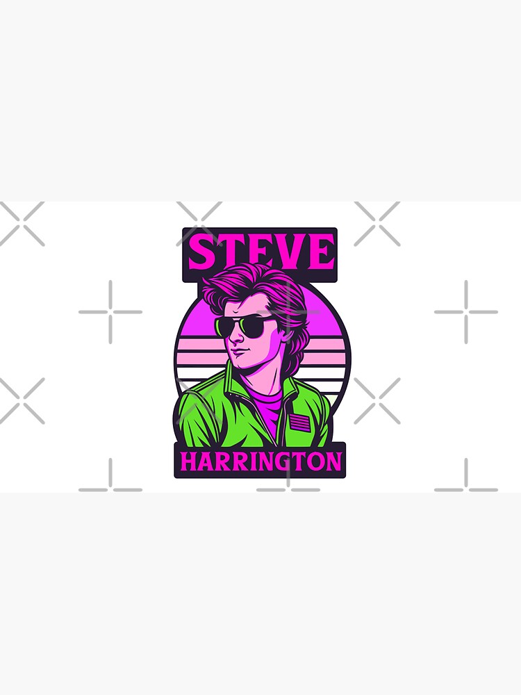 Thumbnail 7 of 7, Cap, Stranger Things Steve harrington designed and sold by timegraf.