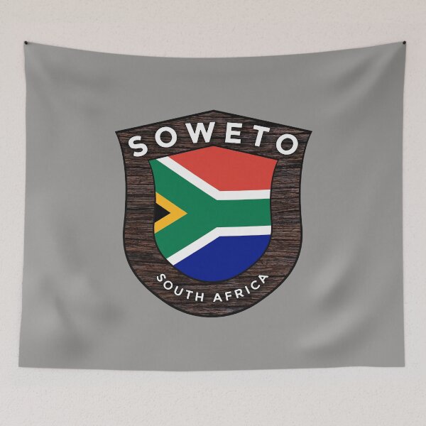 Item preview, Soweto South Africa Emblem Flag designed and sold by World Designs.