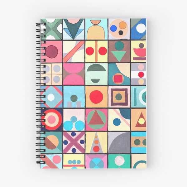 Item preview, abstract geometric print pattern  designed and sold by adbrotherstudio.