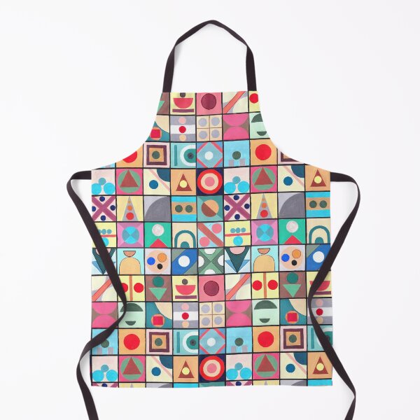 Item preview, abstract geometric print pattern  designed and sold by adbrotherstudio.