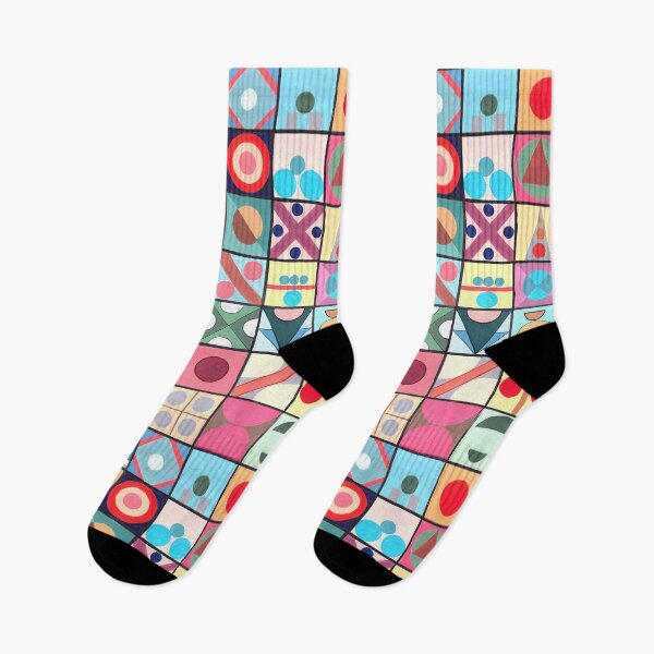 Item preview, abstract geometric print pattern  designed and sold by adbrotherstudio.