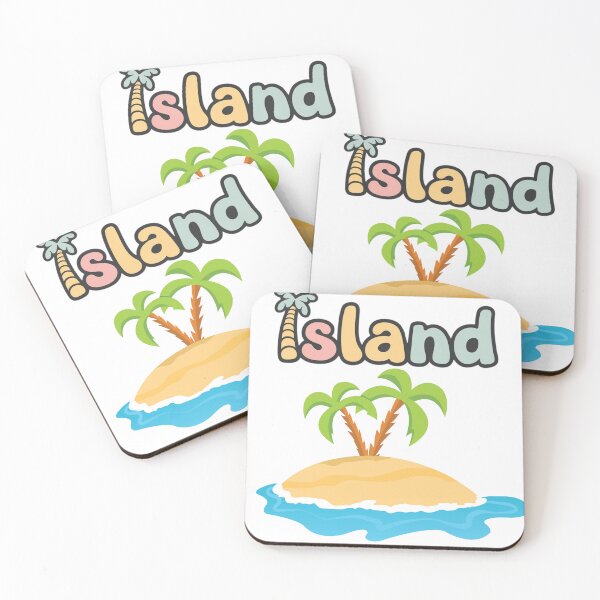 Item preview, Tropical Island Escape – Minimalist Beach Illustration designed and sold by MOTAS FASHION .