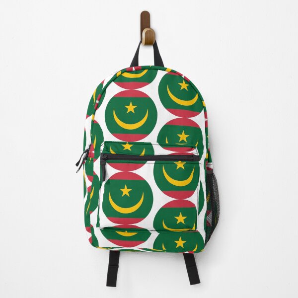 Item preview, Mauritania | Mauritanian Flag Round designed and sold by flagstickers.