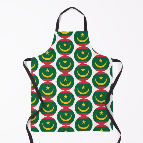 Item preview, Mauritania | Mauritanian Flag Round designed and sold by flagstickers.
