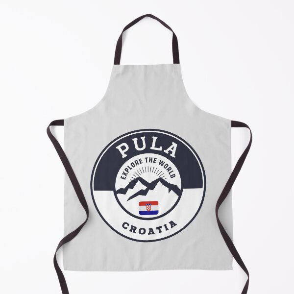Item preview, Pula Croatia Black and White Crest designed and sold by World Designs.