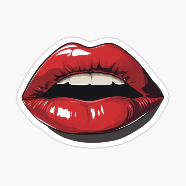 Item preview, 90s Pop Art Lips – Bold & Sassy Retro Design designed and sold by GlitteryGlory.