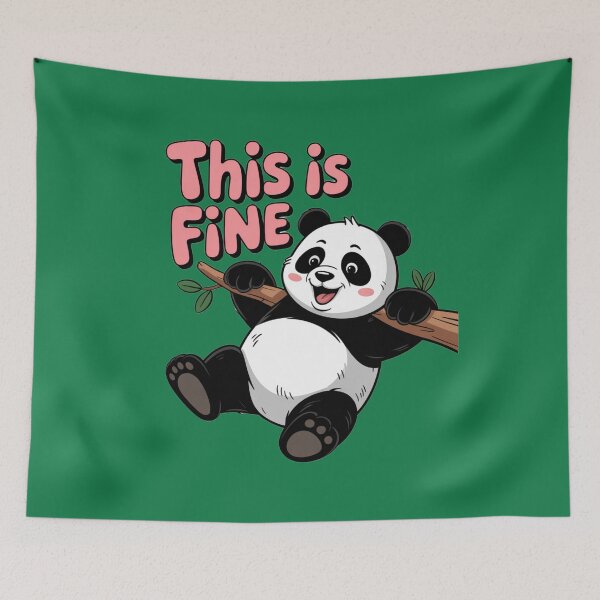 Item preview, Silly Panda Falling Over designed and sold by SignumShop.