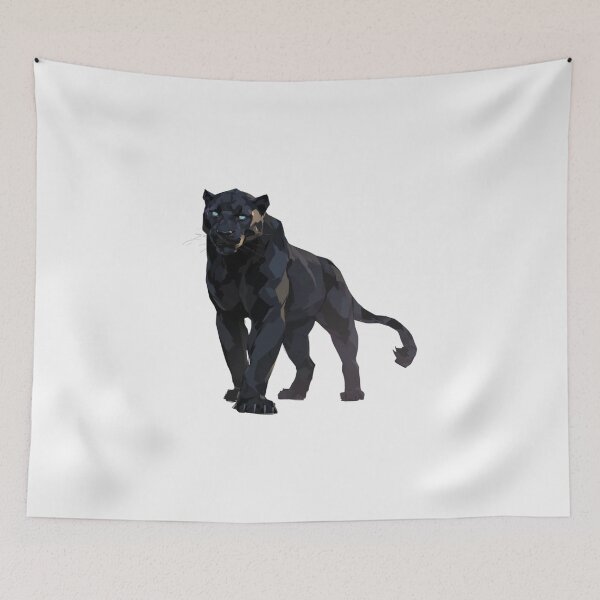 Item preview, Cute happy friend cat black panther designed and sold by PatternFly.