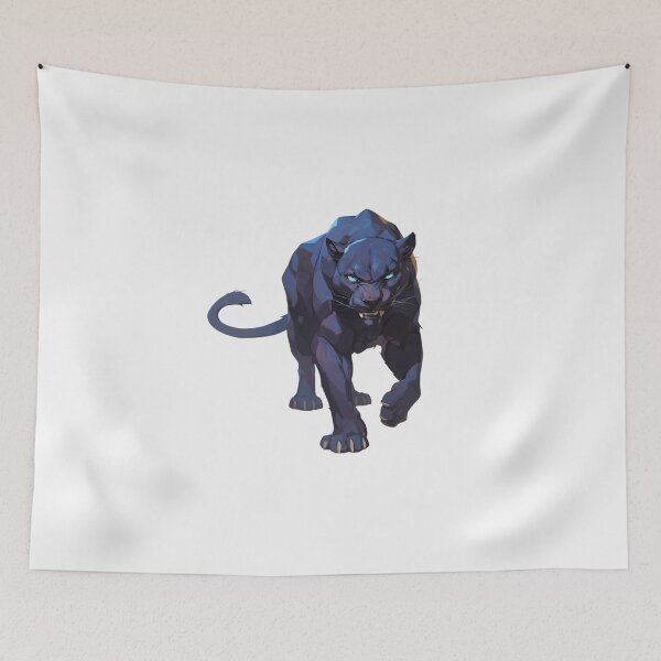 Item preview, Cute happy friend cat black panther designed and sold by PatternFly.