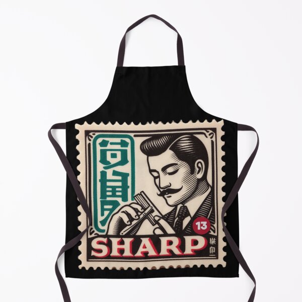 Item preview, Vintage Barber Postage Stamp | Sharp & Classic Grooming designed and sold by No1RetroStamps.