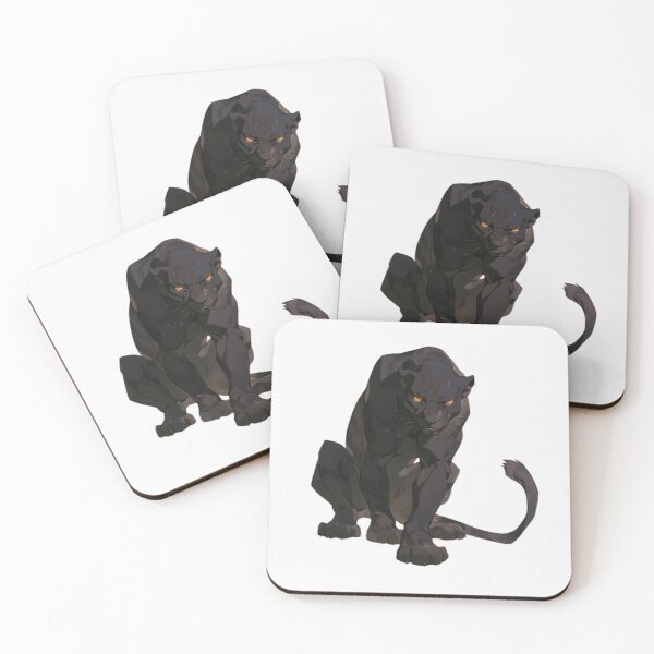 Item preview, Cute happy friend cat black panther designed and sold by PatternFly.