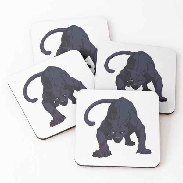 Item preview, Cute happy friend cat black panther designed and sold by PatternFly.