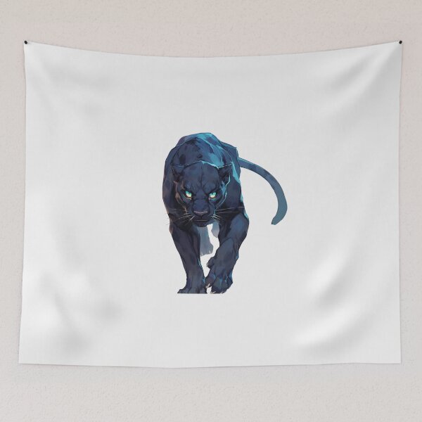 Item preview, Cute happy friend cat black panther designed and sold by PatternFly.
