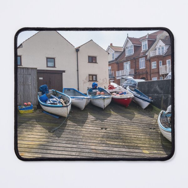 Item preview, Fishing boats in Sheringham, Norfolk coast designed and sold by yackers1.