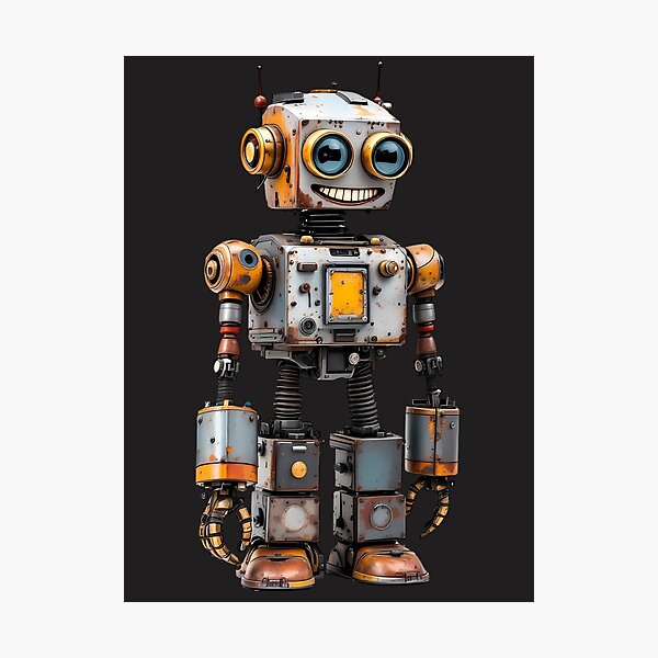 Item preview, RetroRobot #2 designed and sold by reimaige.
