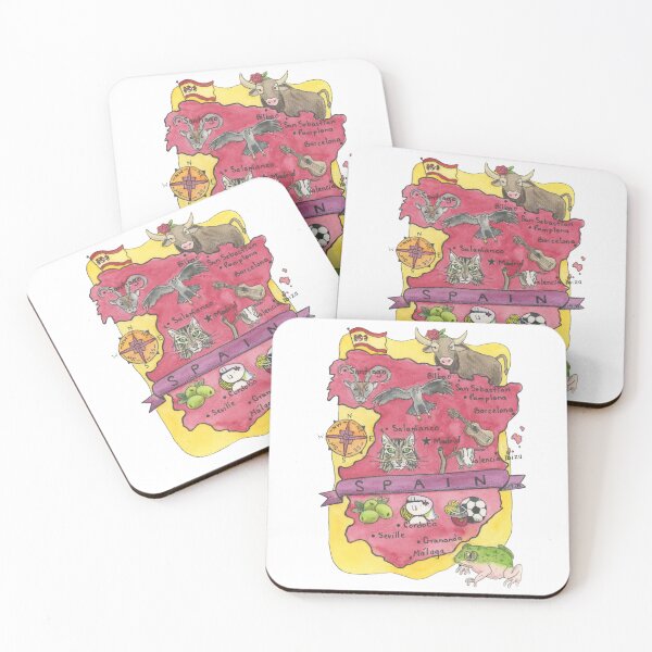 Item preview, Map of Spain - Country Map designed and sold by Platinumfrog.