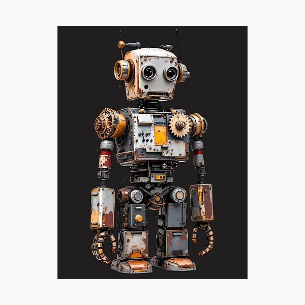 Item preview, RetroRobot #3 designed and sold by reimaige.