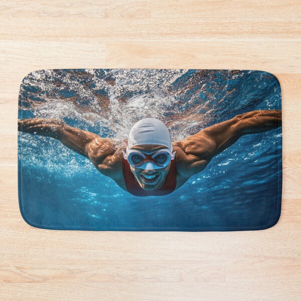 Item preview, Competitive swimmer underwater designed and sold by anytka.