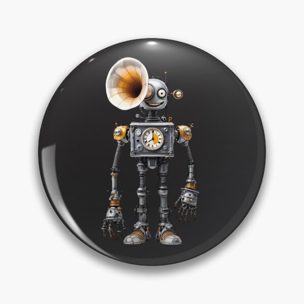 Item preview, RetroRobot #4 designed and sold by reimaige.