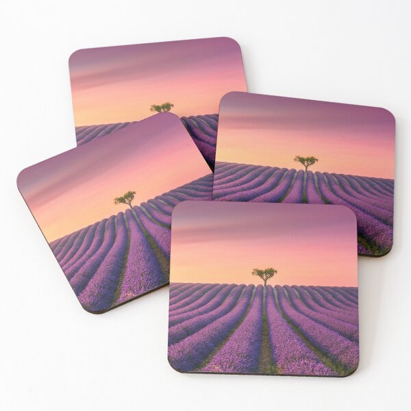 Item preview, Provence Sunset, Valensole Lavender Field and a Lone Tree designed and sold by Stefano Orazzini.