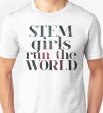 STEM Girls Run the World Unisex T-Shirt