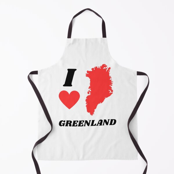 Item preview, I love Greenland ,  simple graphic illustration and art  designed and sold by MOTAS Graphics .