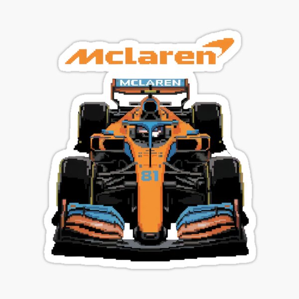 Artikel-Vorschau von McLaren F1 Pixel Art – Formel-1-Auto, designt und verkauft von dinoxaur.
