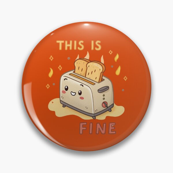 Item preview, Happy Toaster on Fire designed and sold by SignumShop.