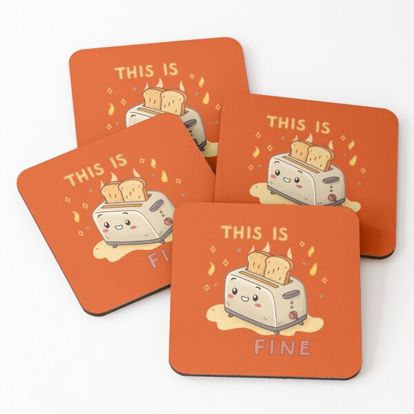 Item preview, Happy Toaster on Fire designed and sold by SignumShop.