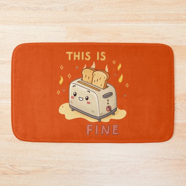 Item preview, Happy Toaster on Fire designed and sold by SignumShop.