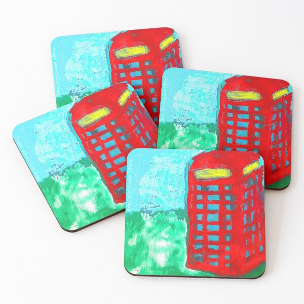 Item preview, Red Telephone Box  designed and sold by becky43art.