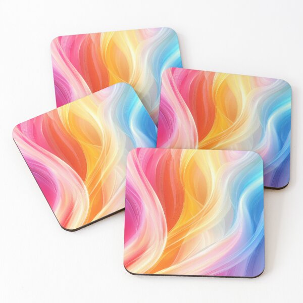 Item preview, Smooth, colorful waves designed and sold by anytka.
