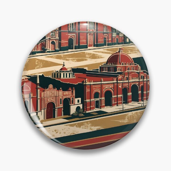 Item preview, Coahuila Mexico Magic Town Vintage Travel Tourism  designed and sold by TravelersGems.
