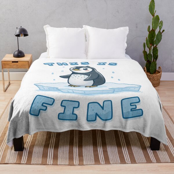 Item preview, Silly Penguin on Thin Ice designed and sold by SignumShop.