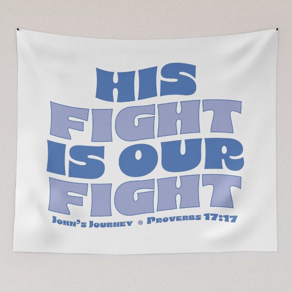 Item preview, John's Journey: His Fight is Our Fight designed and sold by gemusiclover.