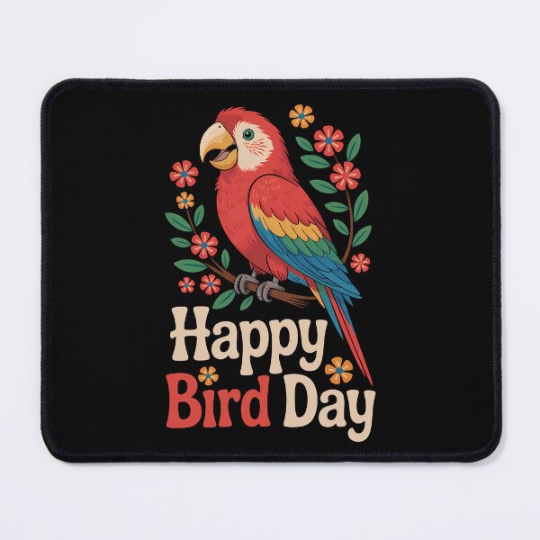 Item preview, Happy National Bird Day designed and sold by AlchemyColor.