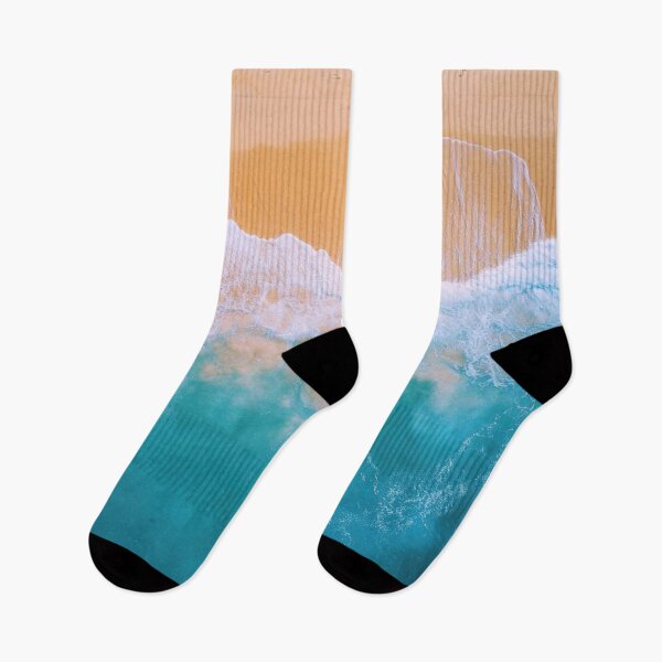 Item preview, Waves crashing on sandy beach shore designed and sold by anytka.