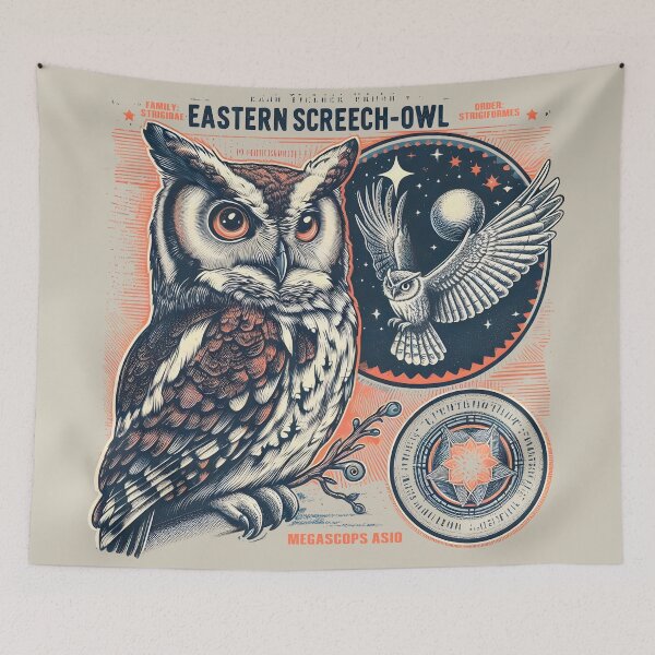 Item preview, Eastern Screech-Owl designed and sold by theAVIARY7.