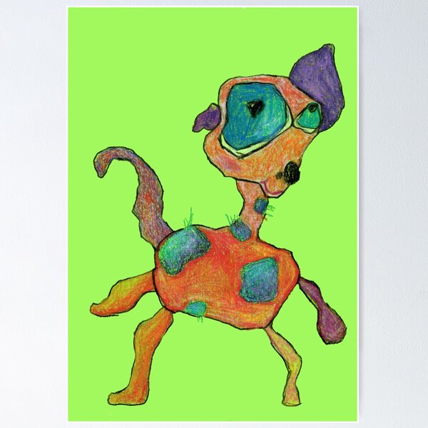 Item preview, Happy Dog designed and sold by melanieolsonart.
