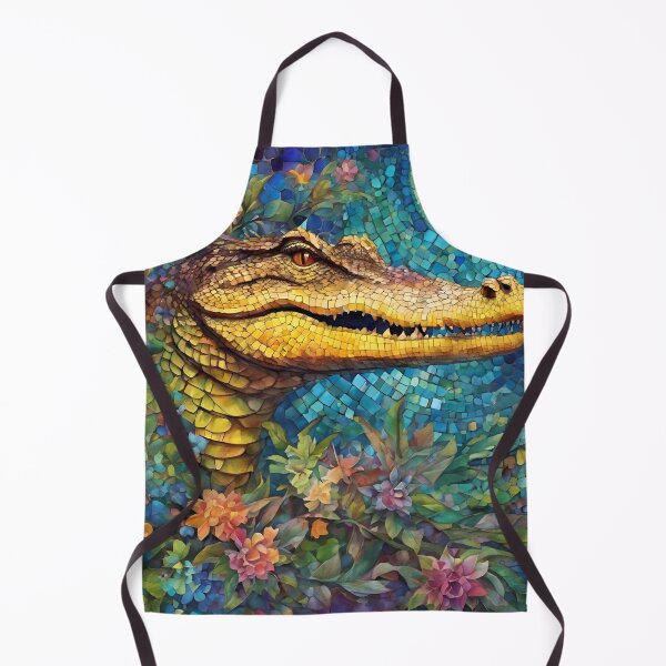 Item preview, Mosaic Crocodile Head designed and sold by purplesensation.