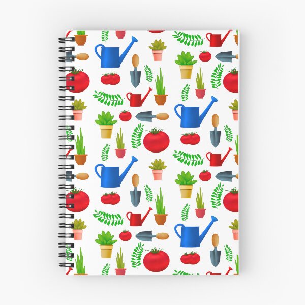 Item preview, Planting Gardening Tools and Plants Design Pattern designed and sold by Maya Draws Magic.