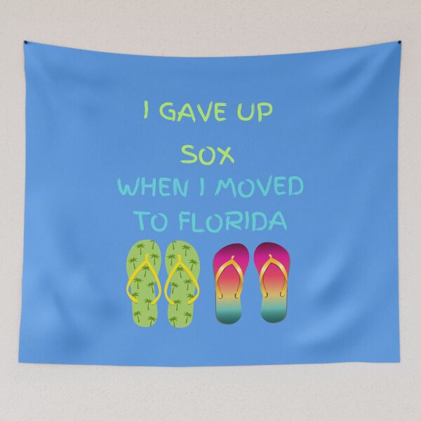 Item preview, Gave up sox when moved to florida designed and sold by seahorse crossing.