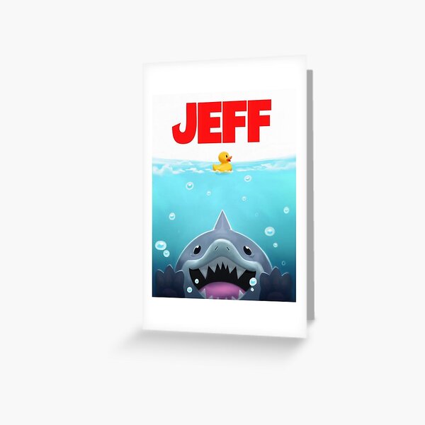 Item preview, Jeff The Landshark movie design designed and sold by StarlightHQ.