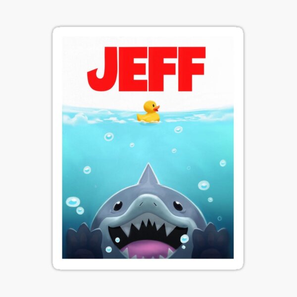 Item preview, Jeff The Landshark movie design designed and sold by StarlightHQ.
